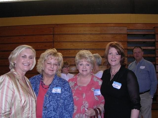 Vicki Towler, Linda Feagin, Patricia Patterson, Sally Jackson