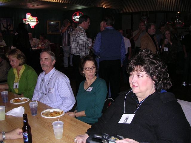 Annette Culwell, Jim Greer & Wife, Donna Harrison
